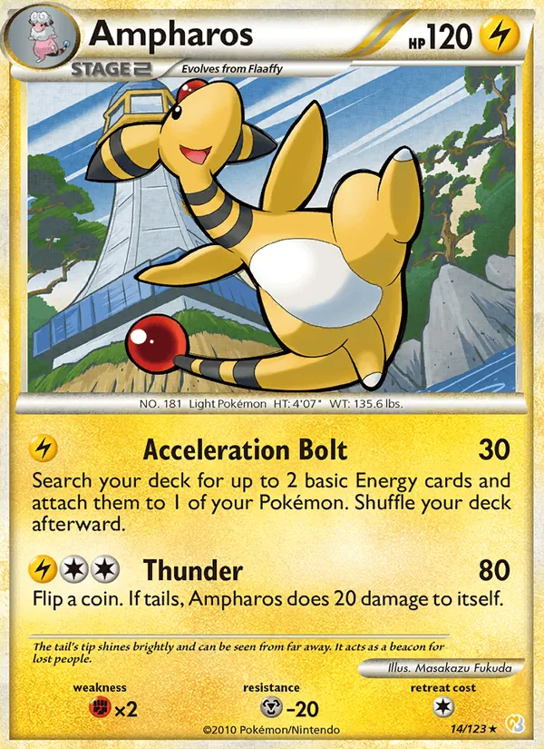 Ampharos, HeartGold & SoulSilver 014/123