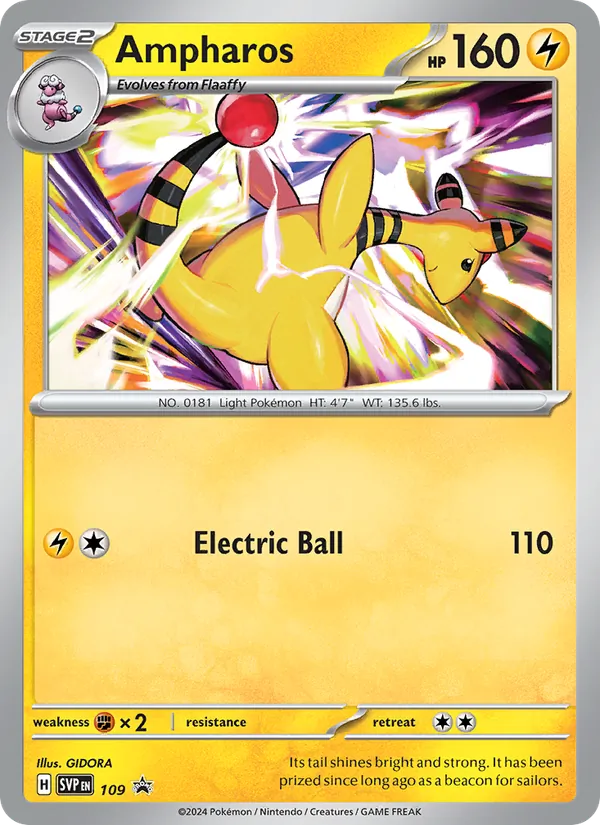 Ampharos, Battle Academy 2024 (Pikachu) 109