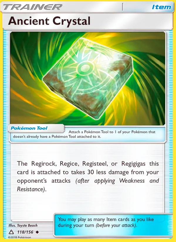 Ancient Crystal, Ultra Prism 118/156
