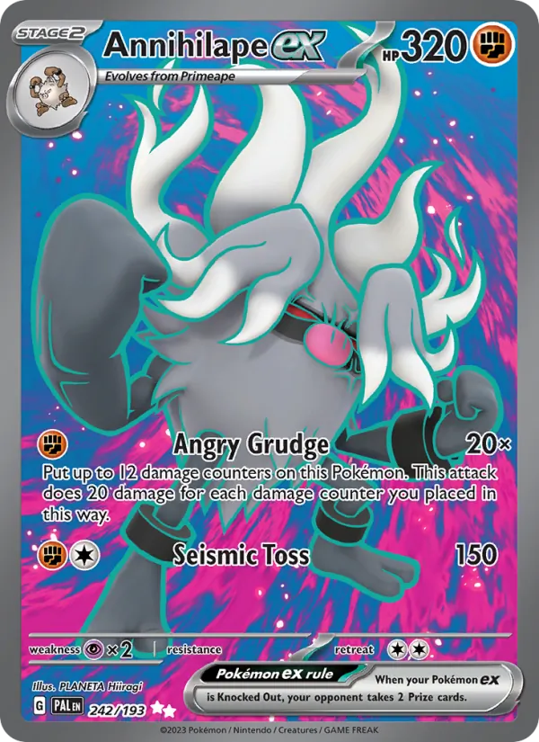 Annihilape EX, Paldea Evolved 242/193