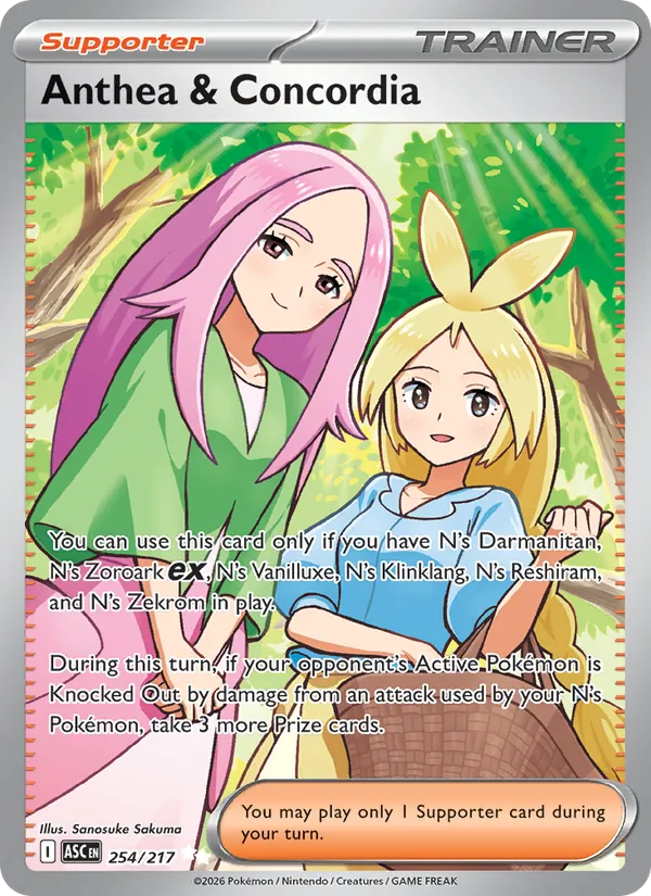 Anthea & Concordia, Ascended Heroes 254/217
