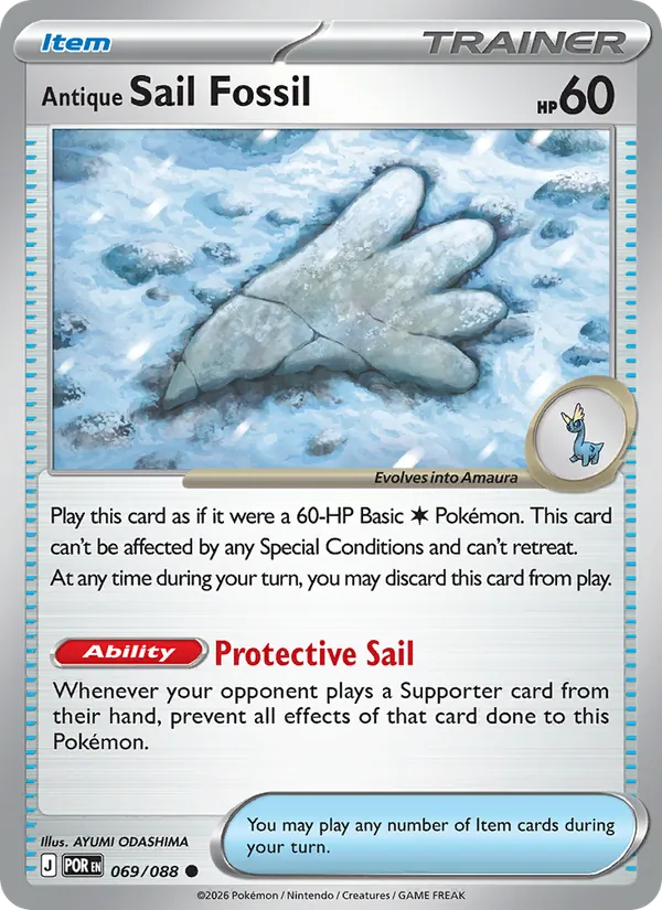 Antique Sail Fossil, Perfect Order 069/088