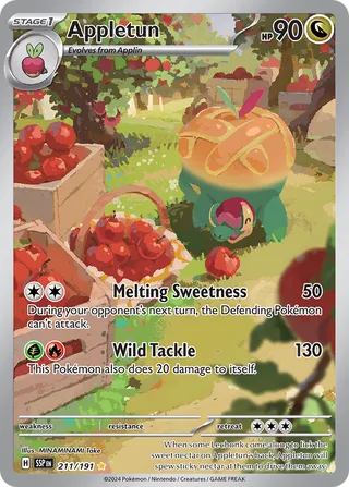 Appletun, Surging Sparks 211/191