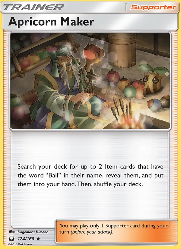 Apricorn Maker, Celestial Storm 124/168