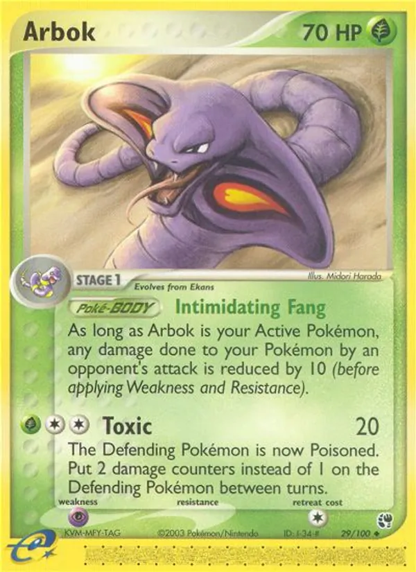 Arbok, Sandstorm 029/100