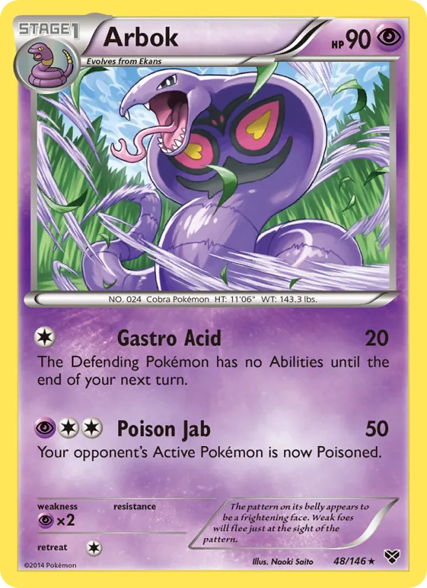 Arbok, XY 048/146