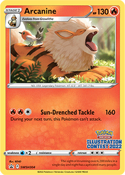 Arcanine, SWSH Black Star Promos SWSH304/307
