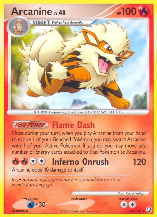 Arcanine, Secret Wonders 022/132