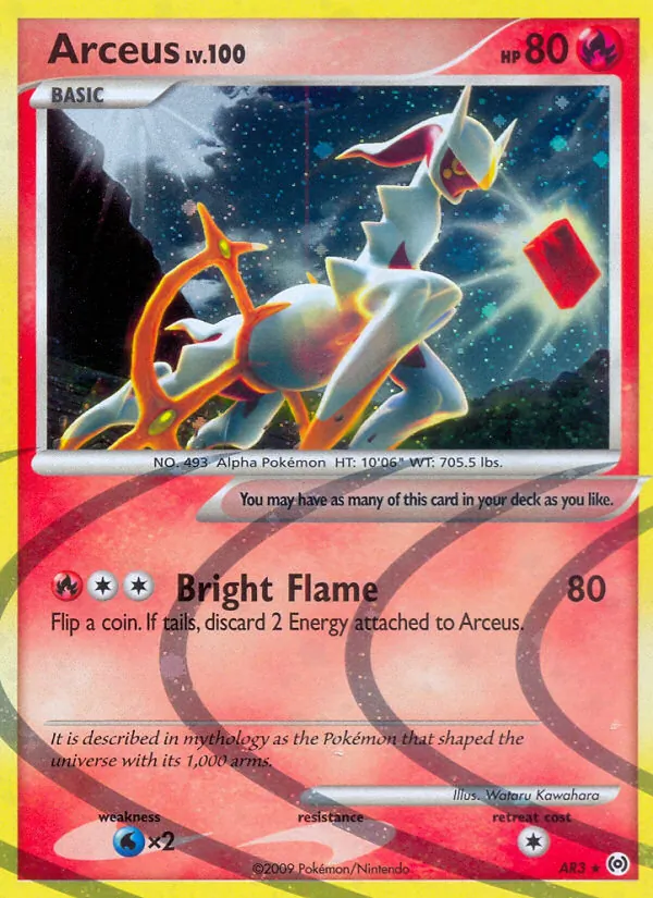 Arceus, Arceus AR3/99