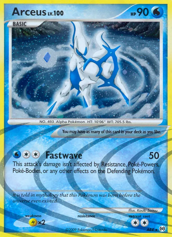 Arceus, Arceus AR4/99