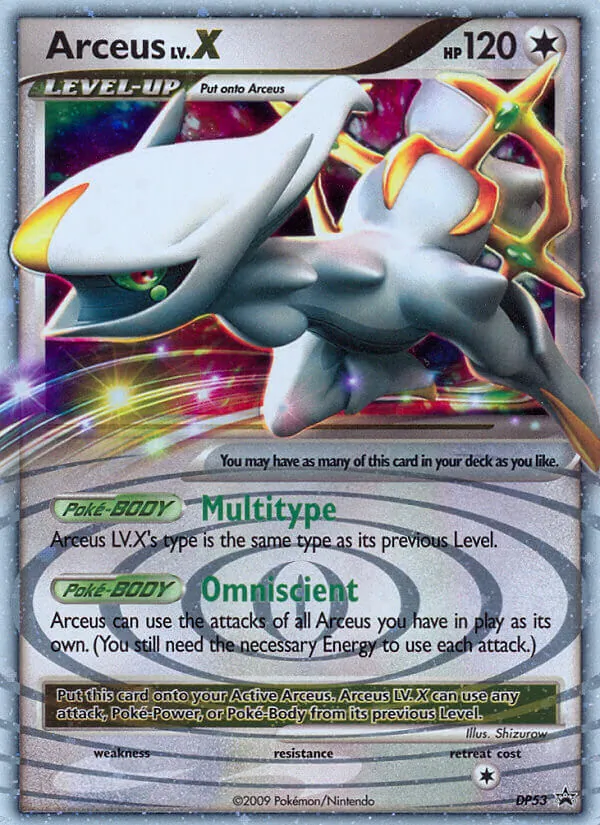 Arceus, Diamond & Pearl Promos DP53