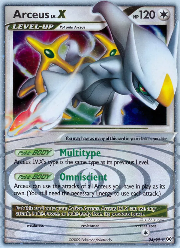 Arceus LV.X, Arceus 094/099