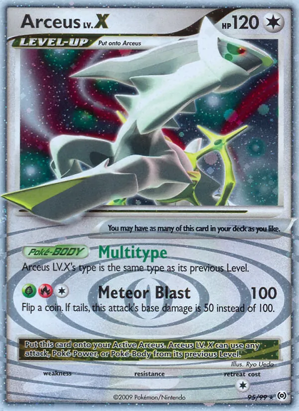 Arceus LV.X, Arceus 095/099