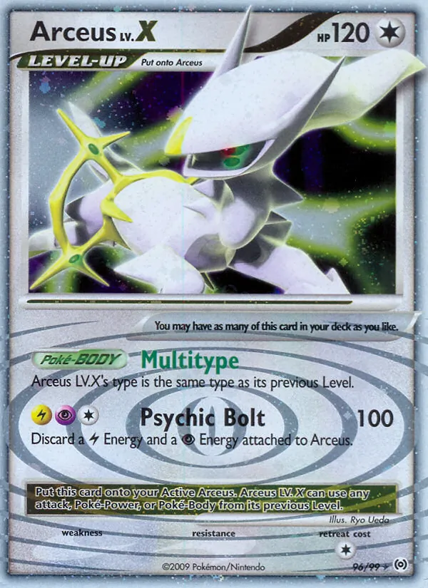 Arceus LV.X, Arceus 096/099