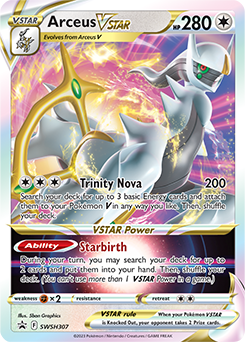 Arceus VSTAR, SWSH Black Star Promos SWSH307/307