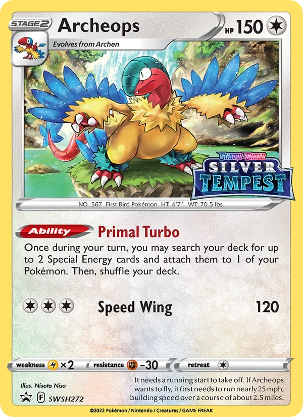 Archeops, SWSH Black Star Promos SWSH272/307