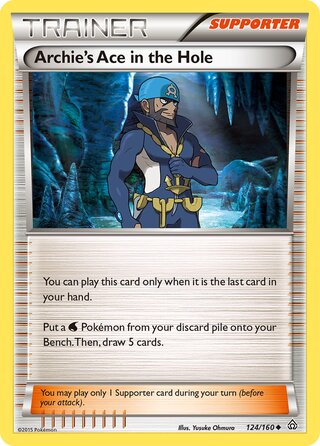 Archie's Ace in the Hole, WC Deck 2015 (HonorStoise) 124/160