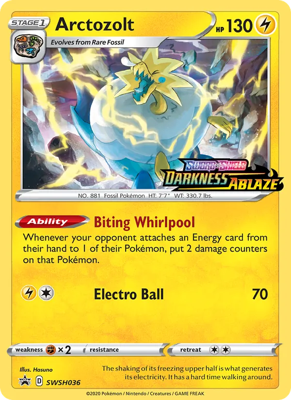 Arctozolt, SWSH Black Star Promos SWSH036/307