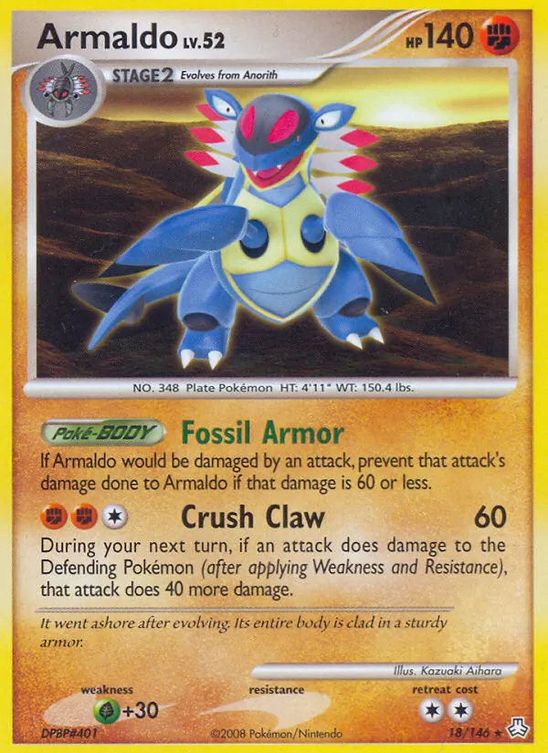 Armaldo, Legends Awakened 018/146