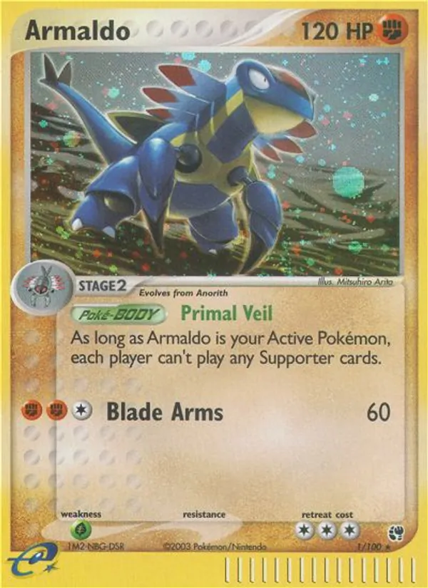 Armaldo, Sandstorm 001/100