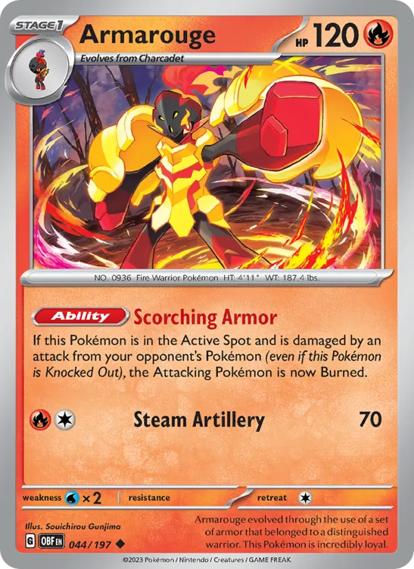 Armarouge, Obsidian Flames 044/197