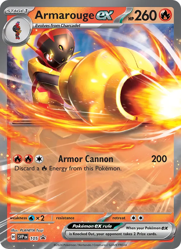 Armarouge EX, Battle Academy 2024 (Armarouge) 105