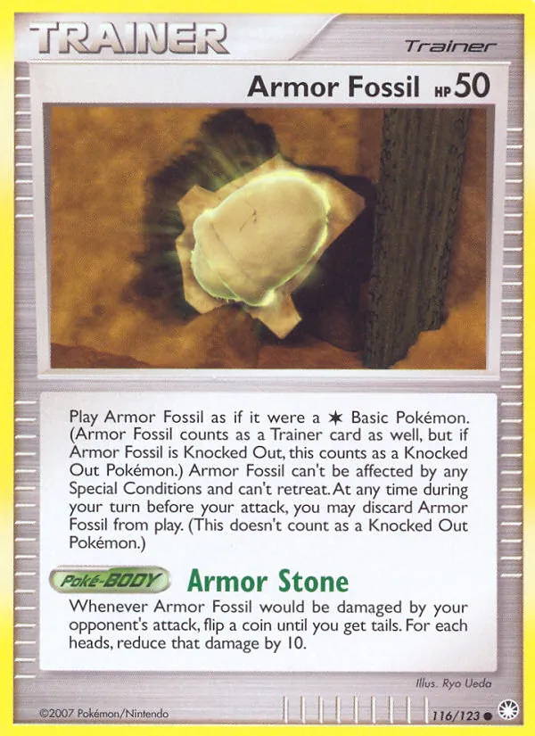 Armor Fossil, Mysterious Treasures 116/123
