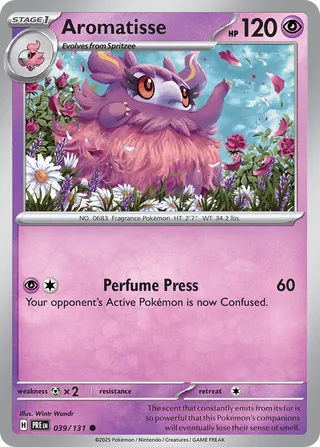 Aromatisse, Prismatic Evolutions 039/131