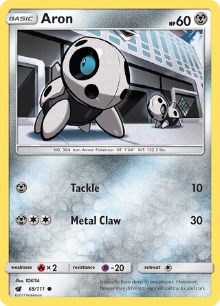 Aron, SM Trainer Kit (Alolan Sandslash) 065/111