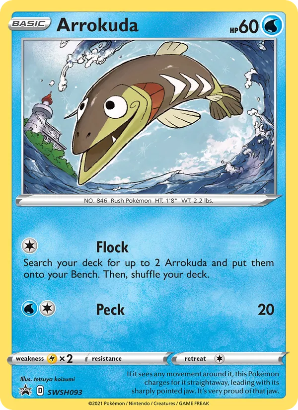 Arrokuda, SWSH Black Star Promos SWSH093/307