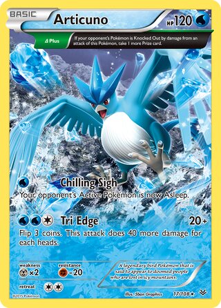 Articuno, WC Deck 2015 (HonorStoise) 017/108