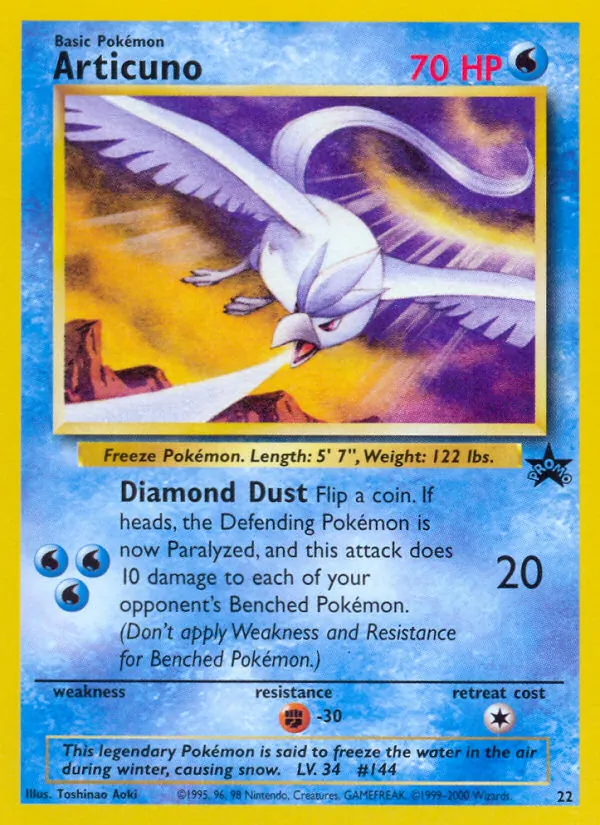 Articuno, Wizards of the Coast Promos 022/053