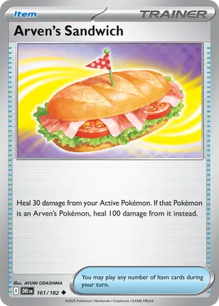 Arven's Sandwich, Destined Rivals 161/182