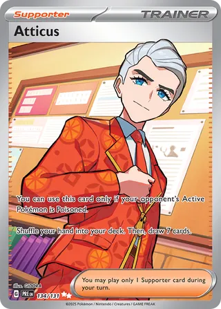Atticus, Prismatic Evolutions 134/131