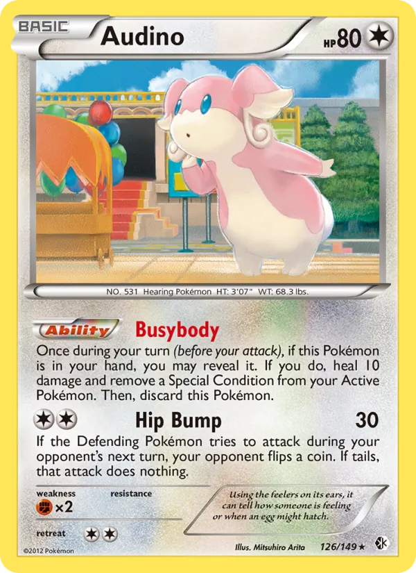 Audino, Boundaries Crossed 126/149