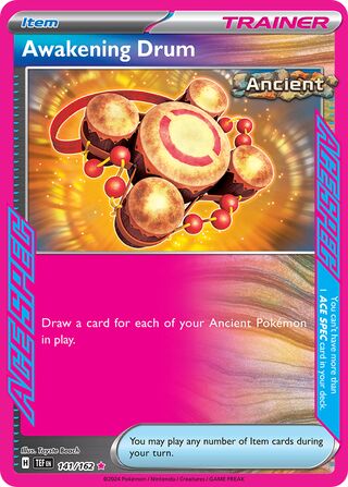 Awakening Drum, Play! Pokémon Prize Pack Series Five 141/162