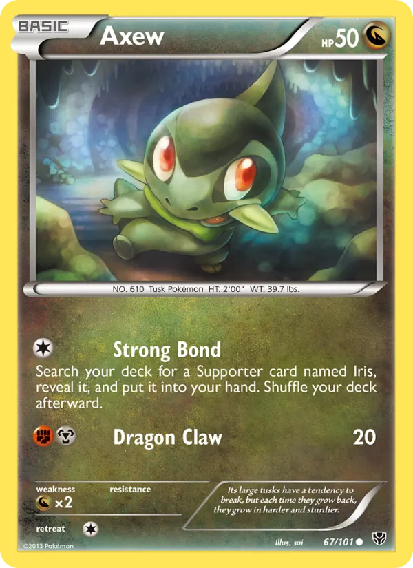 Axew, Plasma Blast 067/101