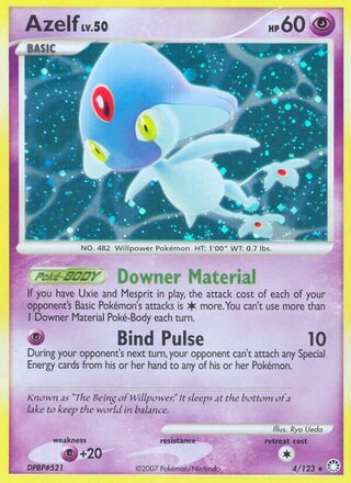 Azelf, WC Deck 2010 (Happy Luck) 004/123