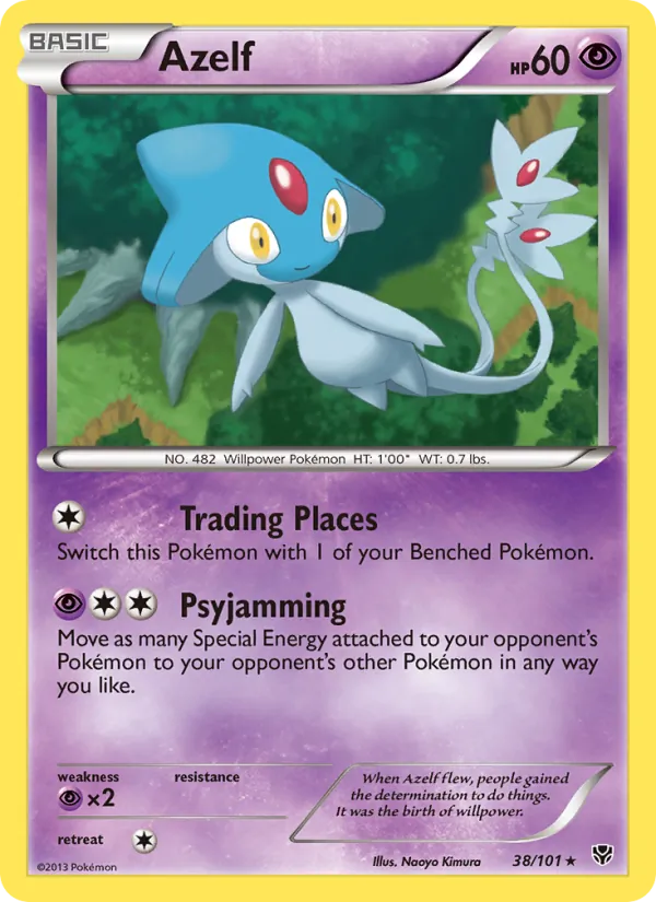 Azelf, Plasma Blast 038/101