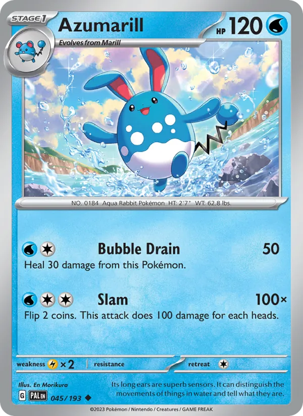 Azumarill, Paldea Evolved 045/193