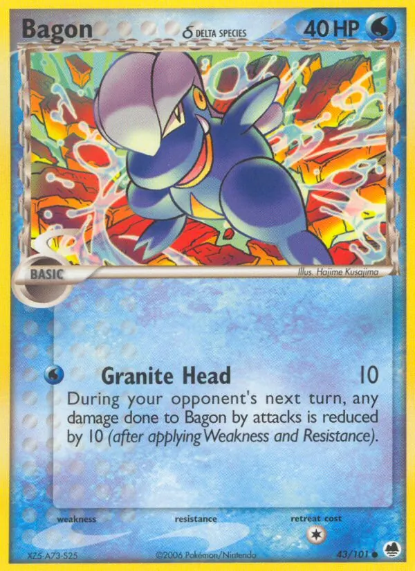 Bagon δ, Dragon Frontiers 043/101