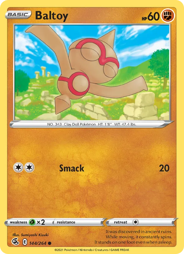Baltoy, Fusion Strike 144/264
