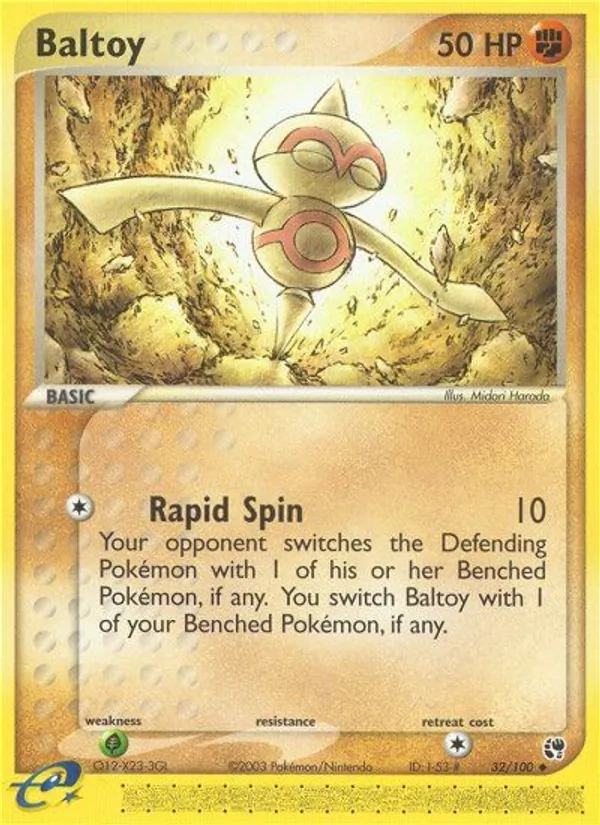 Baltoy, Sandstorm 032/100