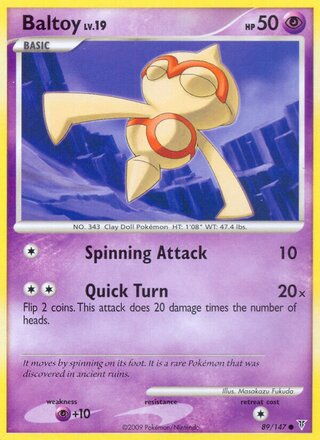Baltoy, WC Deck 2010 (Boltevoir) 089/147