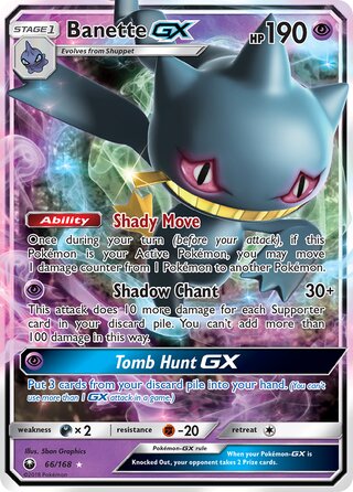 Banette-GX, WC Deck 2018 (Garbanette) 066/168