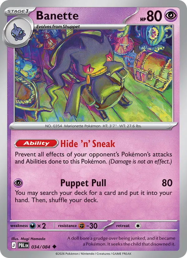 Banette, Pitch Black 034/084