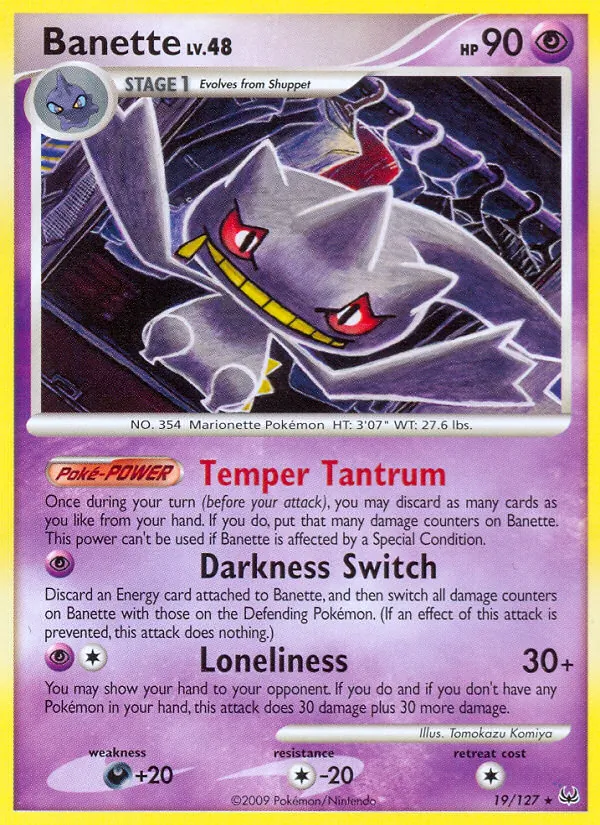 Banette, Platinum 019/127