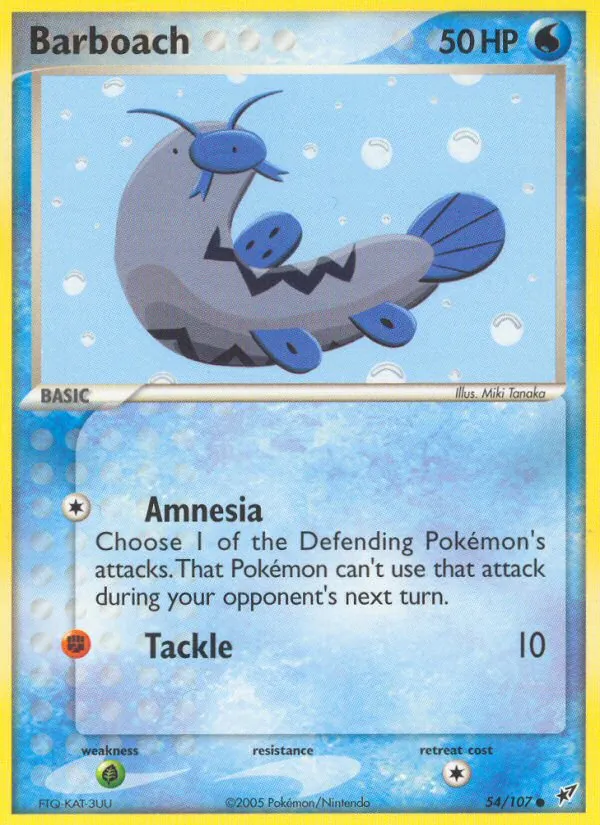 Barboach, Deoxys 054/107