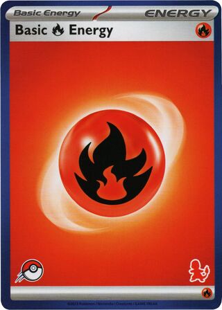 Basic Fire Energy, My First Battle (Charmander) No. 002