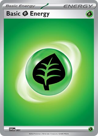 Basic Grass Energy, Play! Pokémon Prize Pack Series Four 001